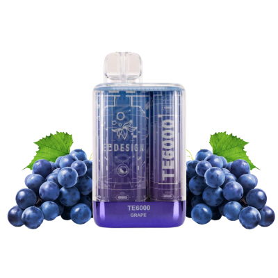 Elf Bar TE6000 Grape (Виноград) Одноразовий POD