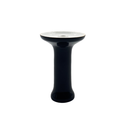 Глиняна чаша 2x2Hookah Phunnel Black And White (Чорно-білий)