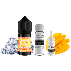 Набір для самозамішування Crazy Juice Mango Ice (Манго Лід, 50 мг, 30 мл)