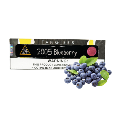 Табак Tangiers Noir №24 2005 Blueberry (2005 Блюберри, 250 г) Чёрная упаковка