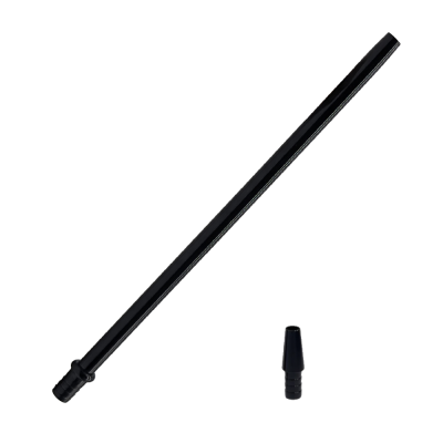 Мундштук для кальяну із алюмінію Stick Black (Чорний, з конектором) 23937 Мундштук для кальяну із алюмінію Stick Black (Чорний, з конектором)