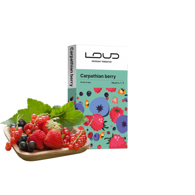 Тютюн Loud Light Carpathian berries (Капасіан Берріс, 100 г)