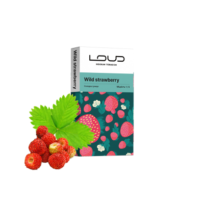 Табак Loud Light Wild strawberry (Земляника, 100 г)