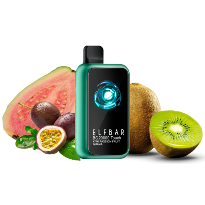 Elf Bar BC20000 Touch Kiwi Passion Fruit Guava (Киви Маракуйя Гуава) Одноразовый POD 24215 Elf Bar BC20000 Touch Kiwi Passion Fruit Guava (Киви Маракуйя Гуава) Одноразовый POD