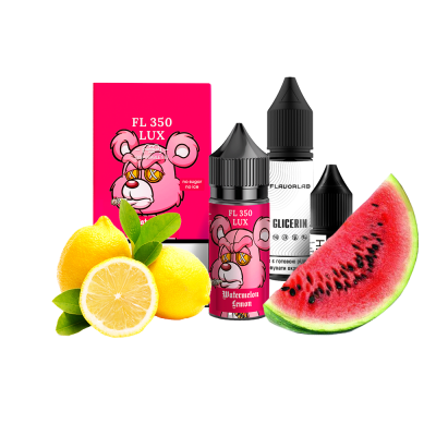 Набір для самозамішування Flavorlab FL350 LUX Waterlemon lemon (Кавун Лимон, 50 мг, 30 мл)