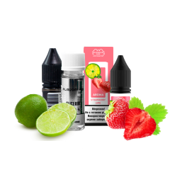 Набір для самозамішування Flavorlab Puff Strawberry lime (Полуниця лайм, 50 мг, 10 мл)