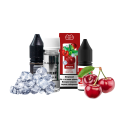 Набір для самозамішування Flavorlab Puff Cherry mentol (Вишня ментол, 50 мг, 10 мл)