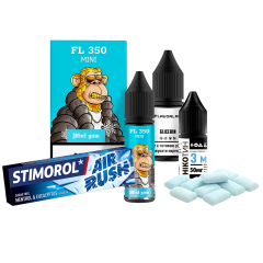 Набір для самозамішування Flavorlab FL350 mini Mint Gum (М'ята Жуйка, 50 мг, 15 мл)