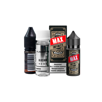Набір для самозамішування Flavorlab Infinity MAX Monarch (Тютюн Чорнослив, 50 мг, 30 мл)