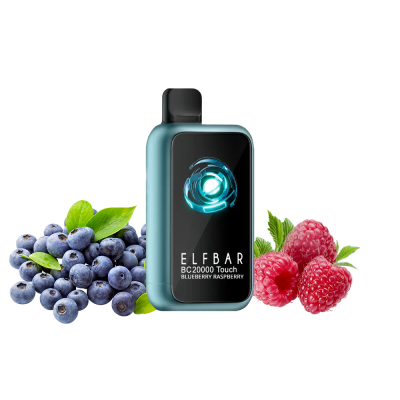 Elf Bar BC20000 Touch Blueberry Raspberry (Чорниця Малина) Одноразовий POD