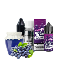 Набір для самозамішування Flavorlab M-Jam V2 Strong Blueberry (Чорниця, 65 мг, 30 мл)