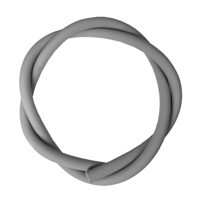 Силіконовий шланг для кальяну Soft Touch Grey (Сірий) 24759 Силіконовий шланг для кальяну Soft Touch Grey (Сірий)