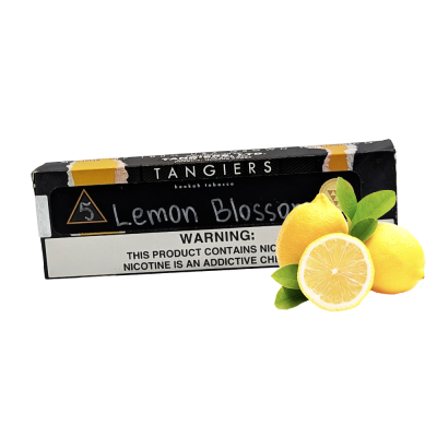 Тютюн Tangiers Noir №5 Lemon blossom (Лемон блоссом, 250 г) Чорна упаковка