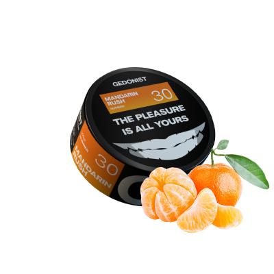Табак Gedonist №30 Mandarin Rush (Мандарин Раш, 100 г)