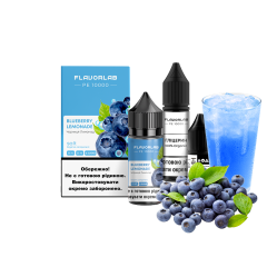 Набір для самозамішування Flavorlab PE 10000 Blueberry lemonade (Чорниця лимонад, 50 мг, 30 мл)