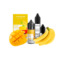 Набір для самозамішування Flavorlab PE 10000 Banana Mango (Банан манго, 50 мг, 30 мл)