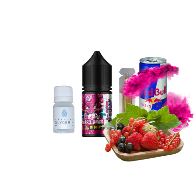 Набір для самозамішування In Bottle Puzzle Energy Berry Drink (Ягідний Енергетик, 50 мг, 30 мл)