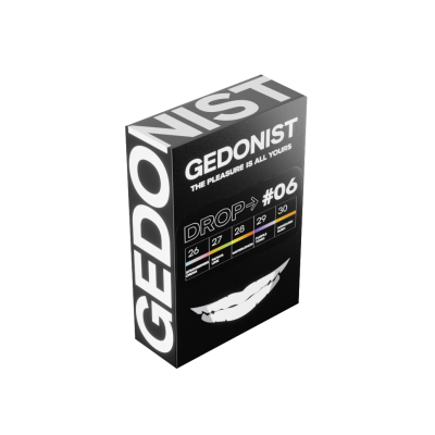 Набір з 5 смаків тютюну Gedonist Drop 6 по 25 г 24933 Набір з 5 смаків тютюну Gedonist Drop 6 по 25 г