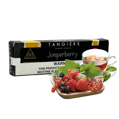 Тютюн Tangiers Noir №141 Juniperberry (Джуніперберрі, 250 г) Чорна упаковка