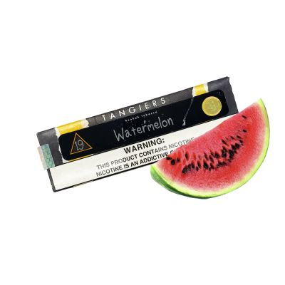 Табак Tangiers Noir №19 Watermelon (Арбуз, 100 г) Чёрная упаковка