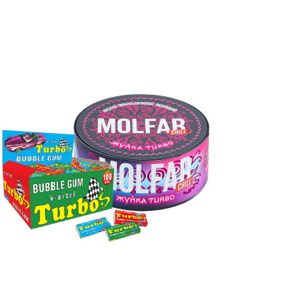 Тютюн Molfar Chill Line Жуйка Turbo (Жуйка Турбо, 100 г)