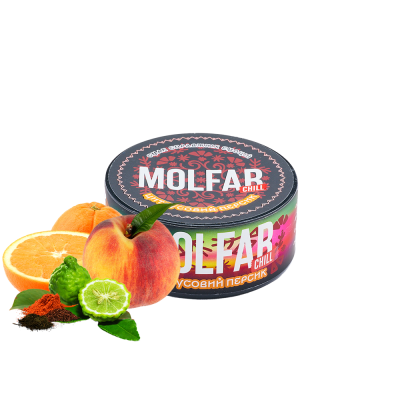 Тютюн Molfar Chill Line Цитрусовий Персик (100 г)