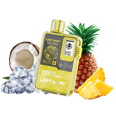 Lost Mary OS12000 Pineapple Coconut Ice (Ананас Кокос Лід) Одноразовий POD