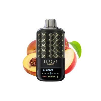 Elf Bar 25000 Combo Apple & Juicy Peach (Яблуко Персик) Одноразовий POD
