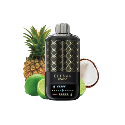 Elf Bar 25000 Combo Lime & Pineapple (Лайм Ананас) Одноразовий POD 25283 Elf Bar 25000 Combo Lime & Pineapple (Лайм Ананас) Одноразовий POD