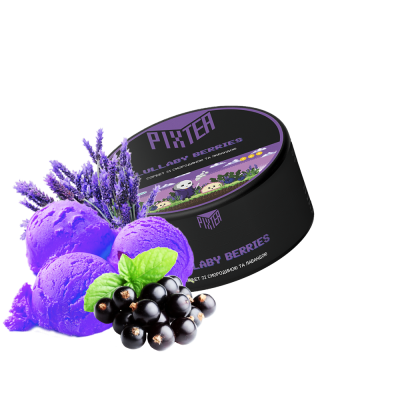 Кальянна чайна суміш Pixtea Lullaby Berries (Луллабі Берріс, 100 г)