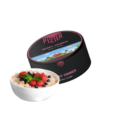 Кальянна чайна суміш Pixtea Berry Crunch (Беррі Кранч, 100 г)