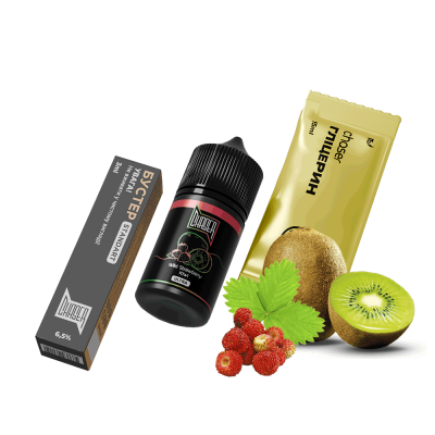 Набір для самозамішування Chaser Black Kiwi Wild Strawberry Ultra (Ківі Суниця, 65 мг, 30 мл)
