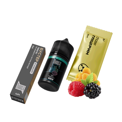 Набір для самозамішування Chaser Black Triple Raspberry Ultra (Трипл Распберрі, 65 мг, 30 мл) 25345 Набір для самозамішування Chaser Black Triple Raspberry Ultra (Трипл Распберрі, 65 мг, 30 мл)