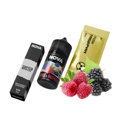 Набір для самозамішування Chaser Nova Double&Raspberry (Дабл Распберрі, 65 мг, 30 мл)