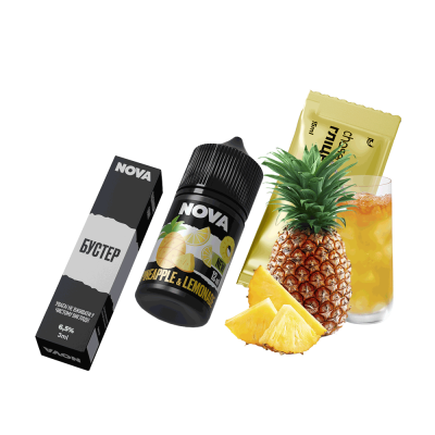 Набір для самозамішування Chaser Nova Pineapple&Lemonade (Ананас Лимонад, 65 мг, 30 мл)