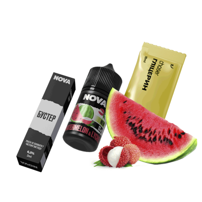 Набір для самозамішування Chaser Nova Watermelon&Lychee (Кавун Лічі, 65 мг, 30 мл)