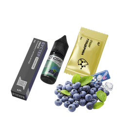 Набір для самозамішування Chaser Blueberry Menthol Ultra (Чорниця Ментол, 65 мг, 10 мл)