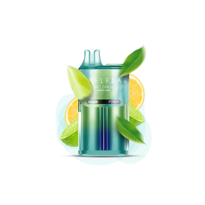 Elf Bar BC20000 Lemon Lime (Лимон Лайм) Одноразовий POD 25712 Elf Bar BC20000 Lemon Lime (Лимон Лайм) Одноразовий POD