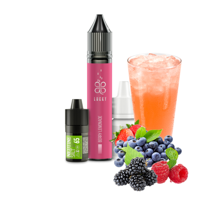 Набор для самозамеса Lucky Berry Lemonade (Ягодный лимонад, 65 мг, 30 мл)