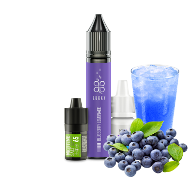 Набір для самозамішування Lucky Blueberry Lemonade (Чорничний лимонад, 65 мг, 30 мл)