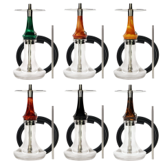 Кальян Totem Hookah Monolit Micra Green Acid (Салатовий, повний комплект)