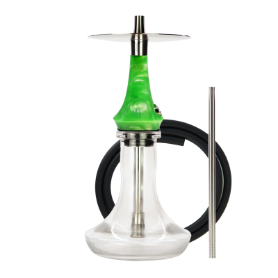 Кальян Totem Hookah Monolit Micra Green Acid (Салатовий, повний комплект)