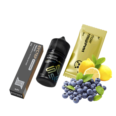 Набір для самозамішування Chaser Special Berry Blueberry Lemon (Чорниця Лимон, 65 мг, 30 мл)