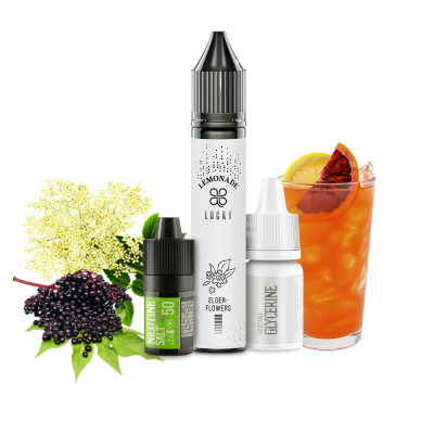 Набір для самозамішування Lucky Elderflowers Lemonade (Бузина Лимонад, 50 мг, 30 мл)