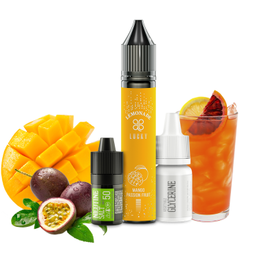 Набір для самозамішування Lucky Mango Passionfruit Lemonade (Манго Маракуя Лімонад, 50 мг, 30 мл)