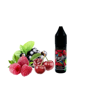 Рідина Nectar Cherry black currant raspberry (Смородина вишня Малина, 50 мг, 10 мл)