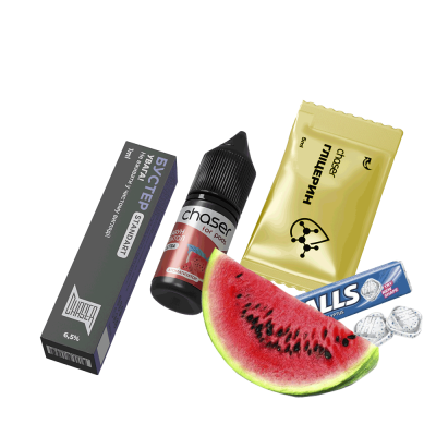 Набір для самозамішування Chaser Watermelon Menthol Balance (Кавун Ментол, 65 мг, 10 мл)