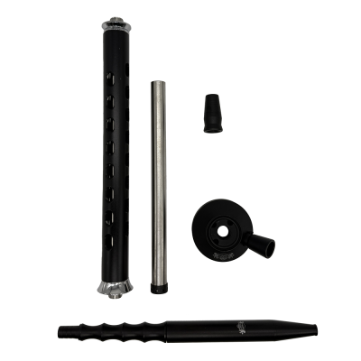 Кальян Garden Black 6403 (Чорний, повний комплект)