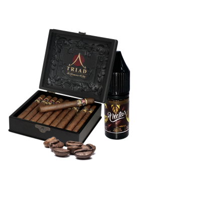 Жидкость Nectar Coffee Tobacco (Кофе Табак, 50 мг, 10 мл)
