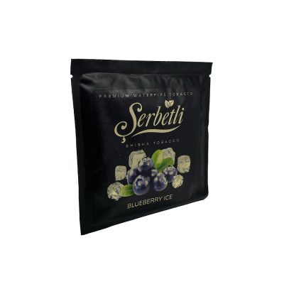 Тютюн Serbetli Blueberry Ice (Чорниця Лід, 100 г)